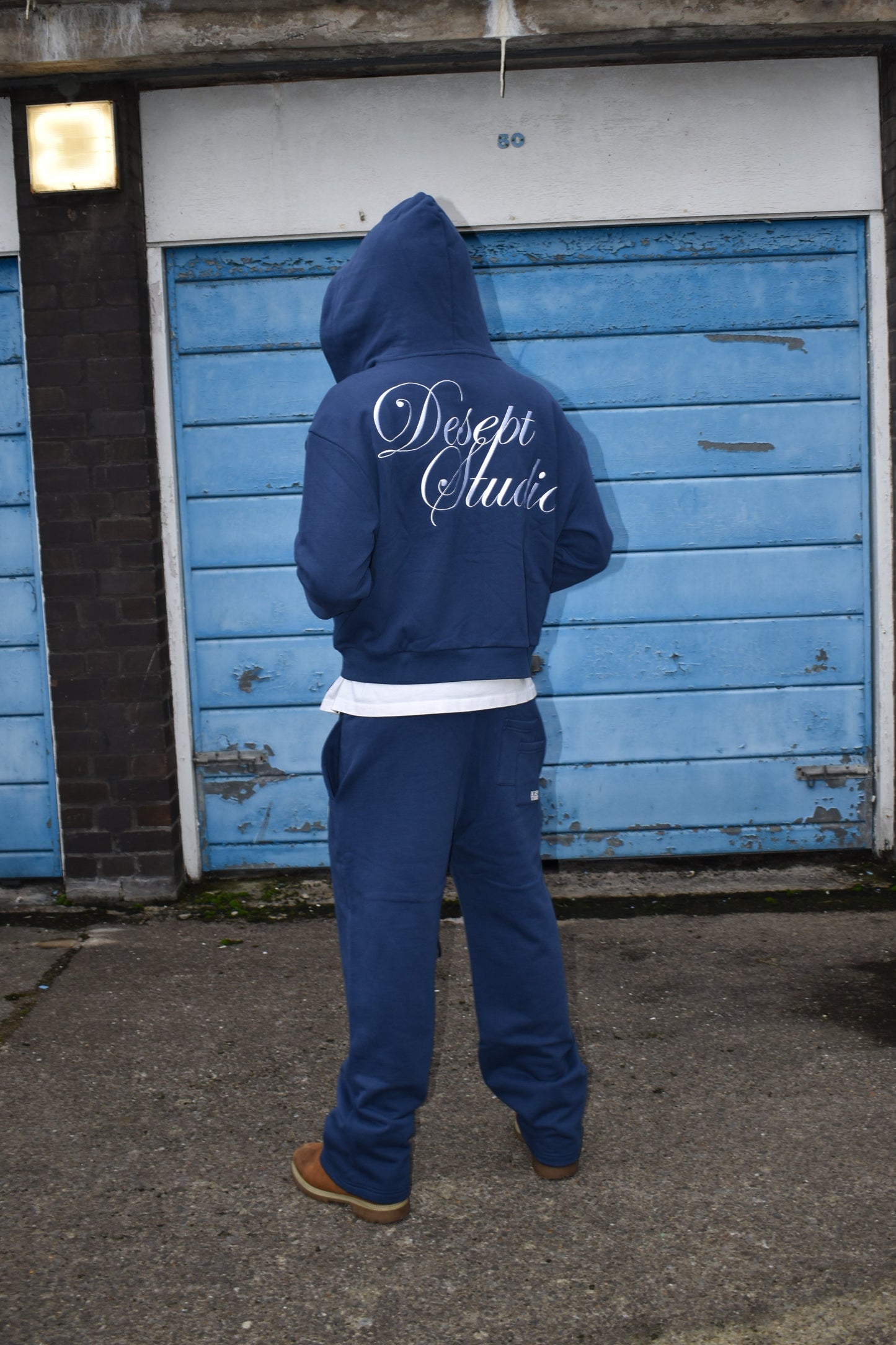 COBALT BLUE ZIP UP