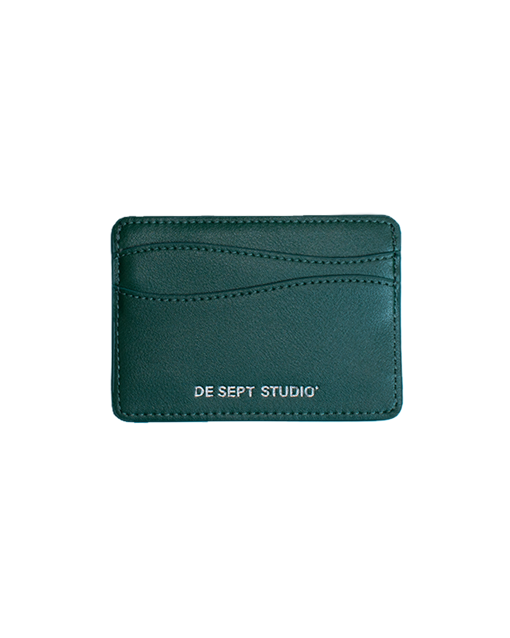 Green Croc Card Holder
