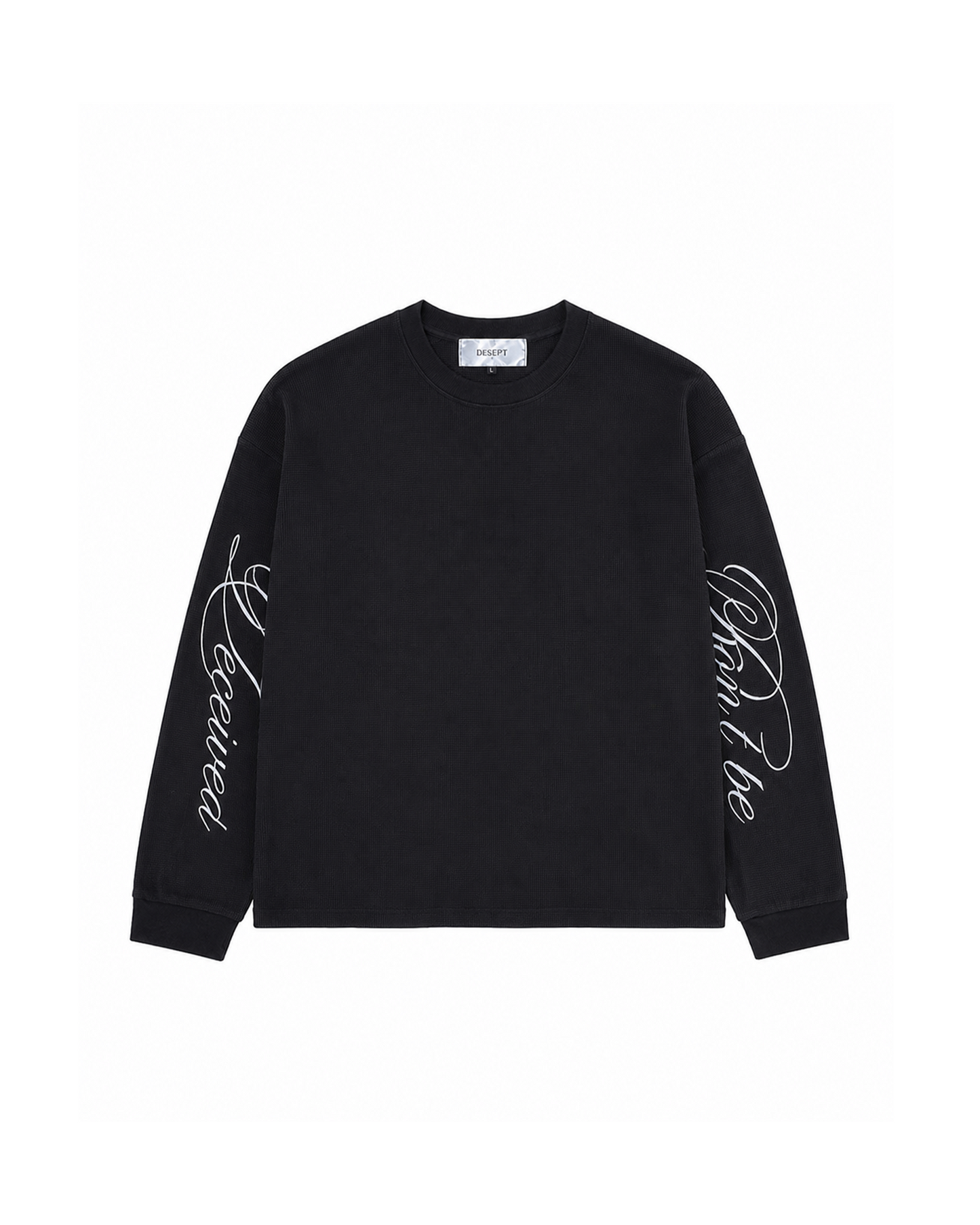 Noir Waffle Long Sleeve