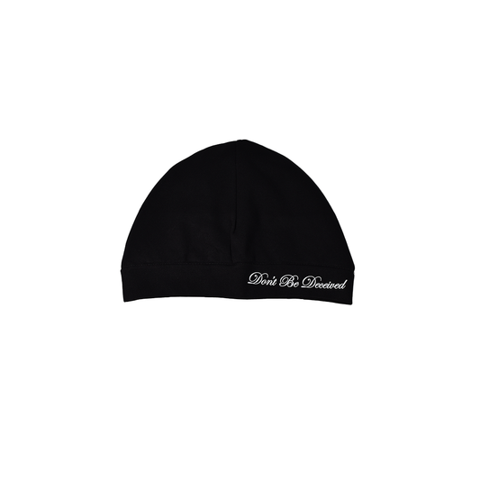 BLACK SKULL CAP