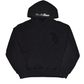 77 HOODIE WASHED BLACK